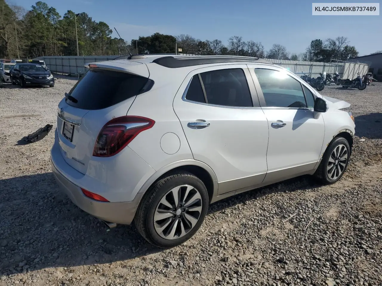 2019 Buick Encore Essence VIN: KL4CJCSM8KB737489 Lot: 48201085