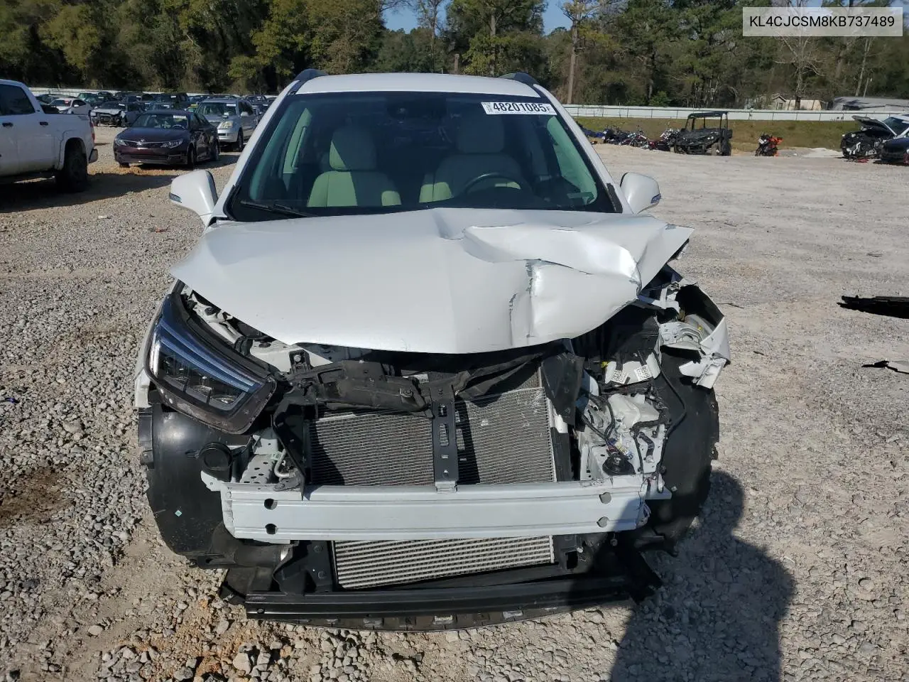 2019 Buick Encore Essence VIN: KL4CJCSM8KB737489 Lot: 48201085