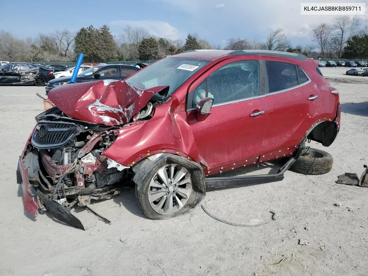 2019 Buick Encore Preferred VIN: KL4CJASB8KB859711 Lot: 48302865