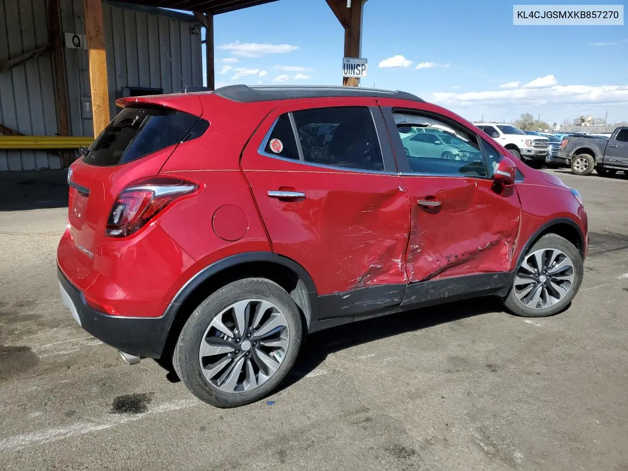 2019 Buick Encore Essence VIN: KL4CJGSMXKB857270 Lot: 49980265