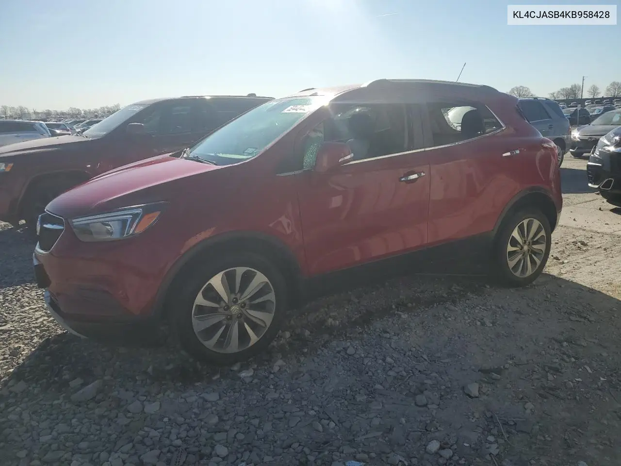2019 Buick Encore Preferred VIN: KL4CJASB4KB958428 Lot: 50440445