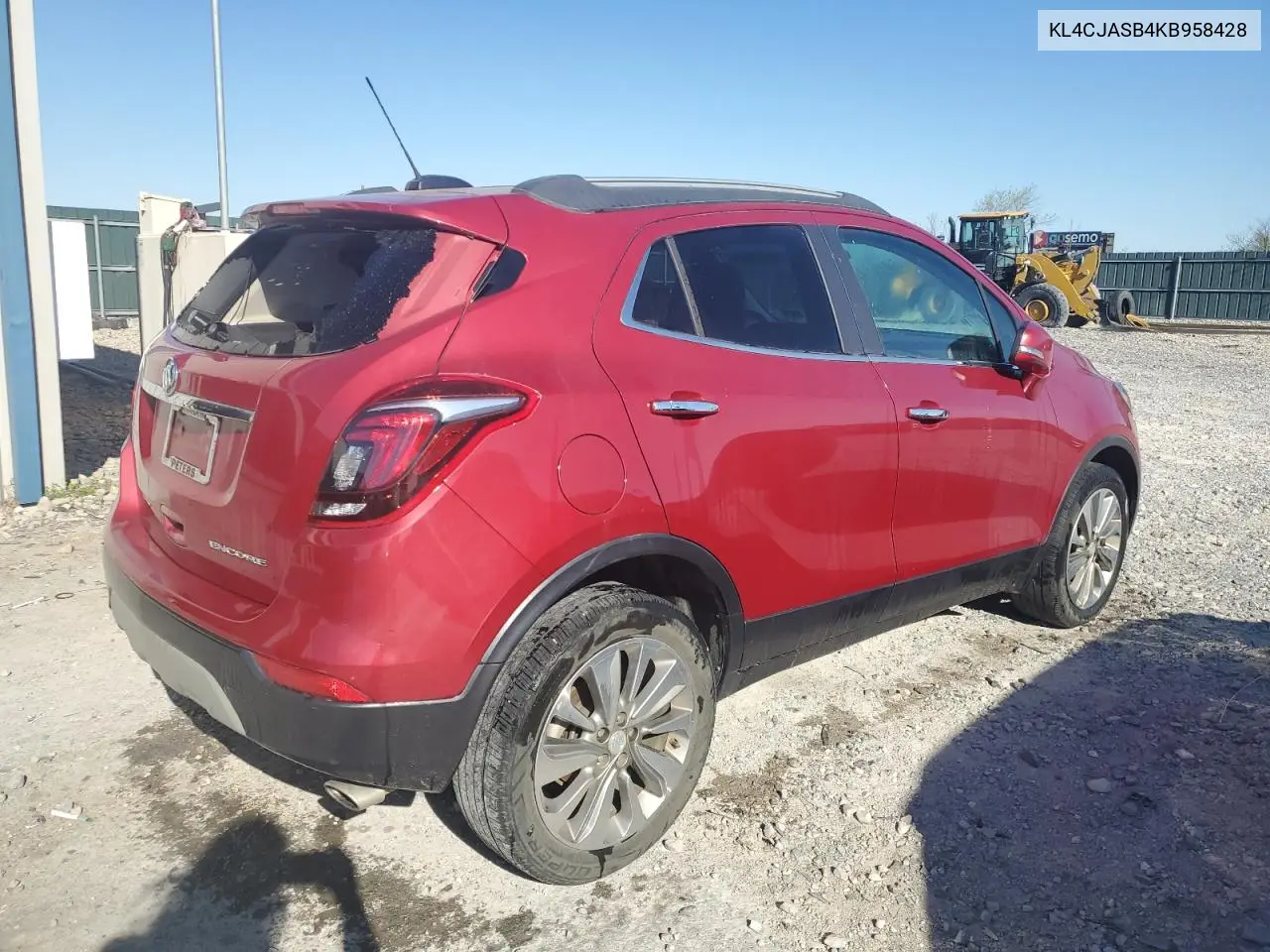 2019 Buick Encore Preferred VIN: KL4CJASB4KB958428 Lot: 50440445