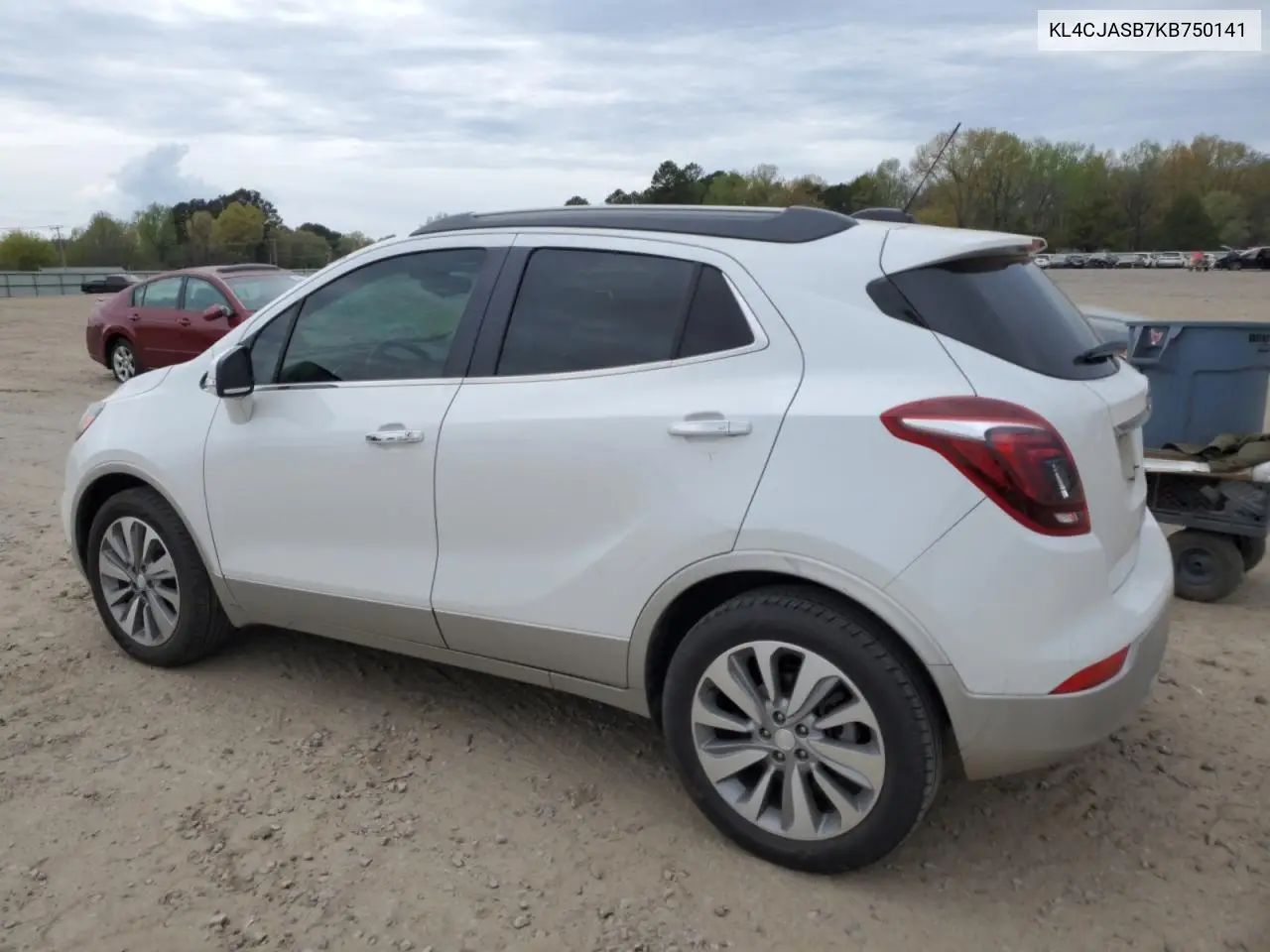 2019 Buick Encore Preferred VIN: KL4CJASB7KB750141 Lot: 51151345