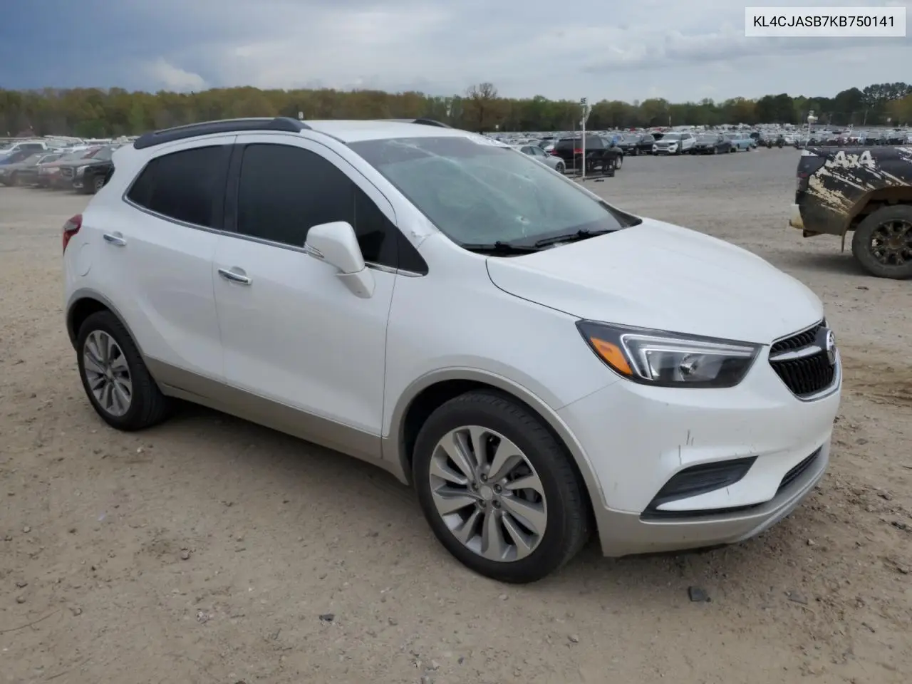 2019 Buick Encore Preferred VIN: KL4CJASB7KB750141 Lot: 51151345
