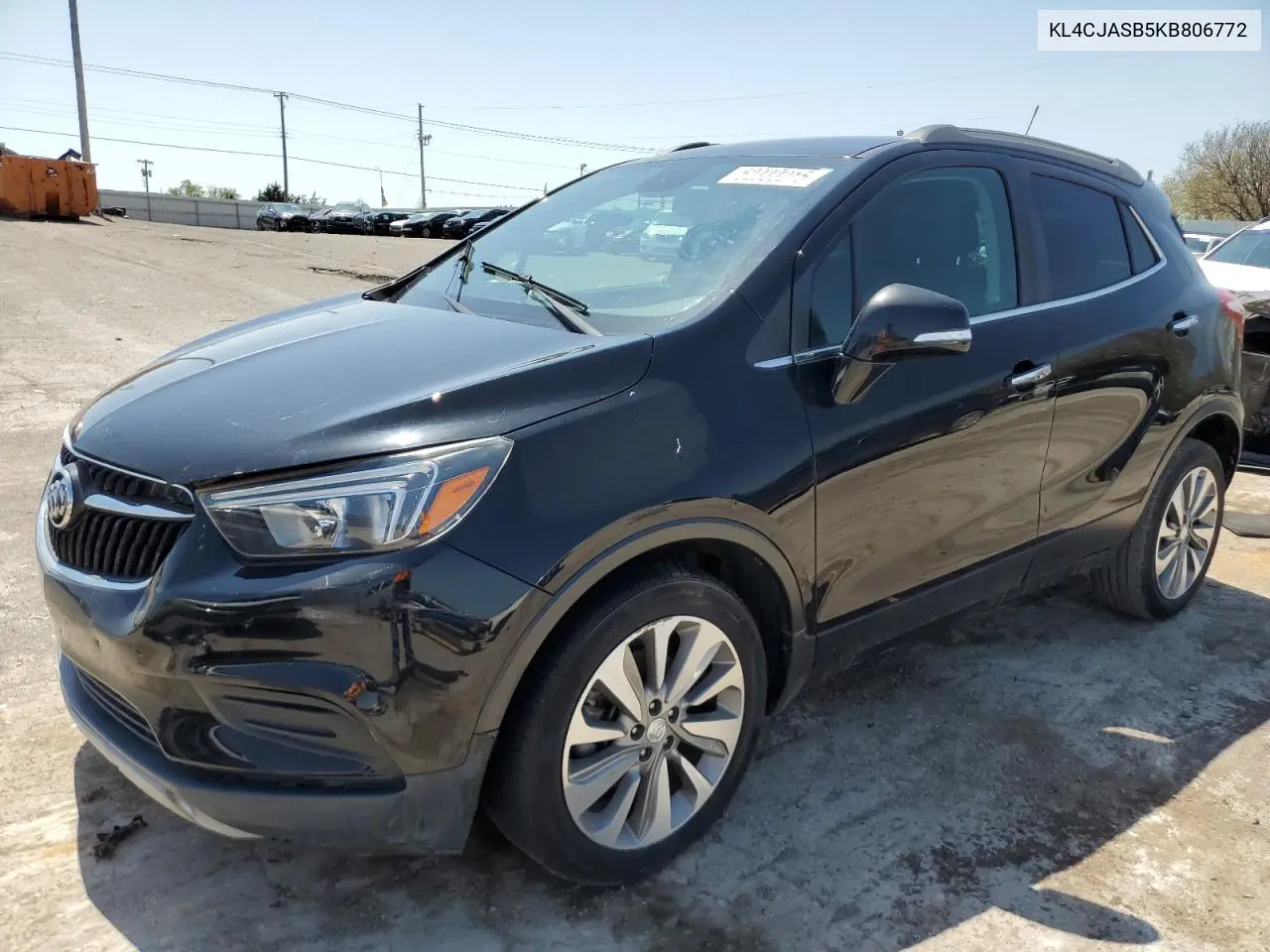 2019 Buick Encore Preferred VIN: KL4CJASB5KB806772 Lot: 52333215