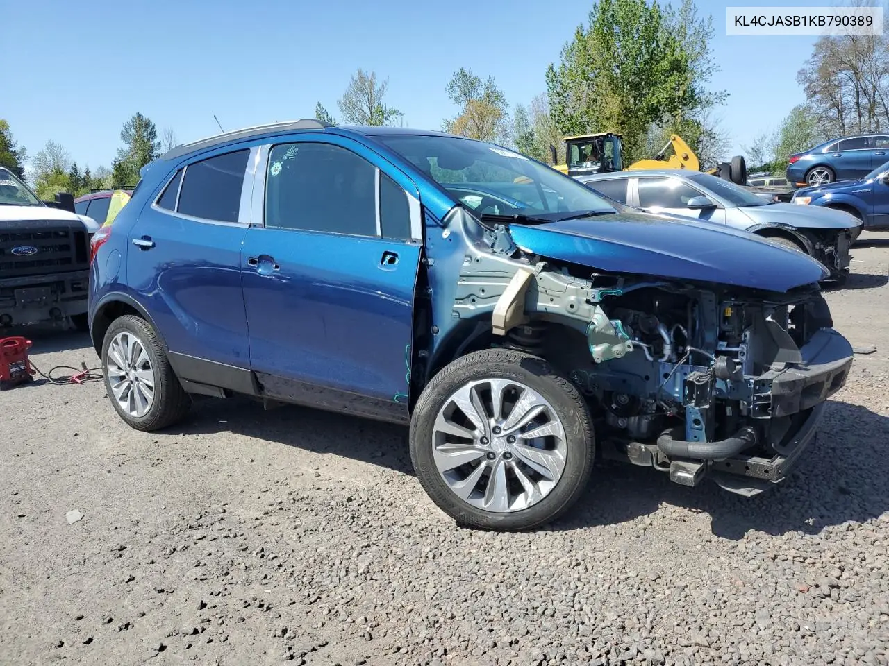 2019 Buick Encore Preferred VIN: KL4CJASB1KB790389 Lot: 52811005