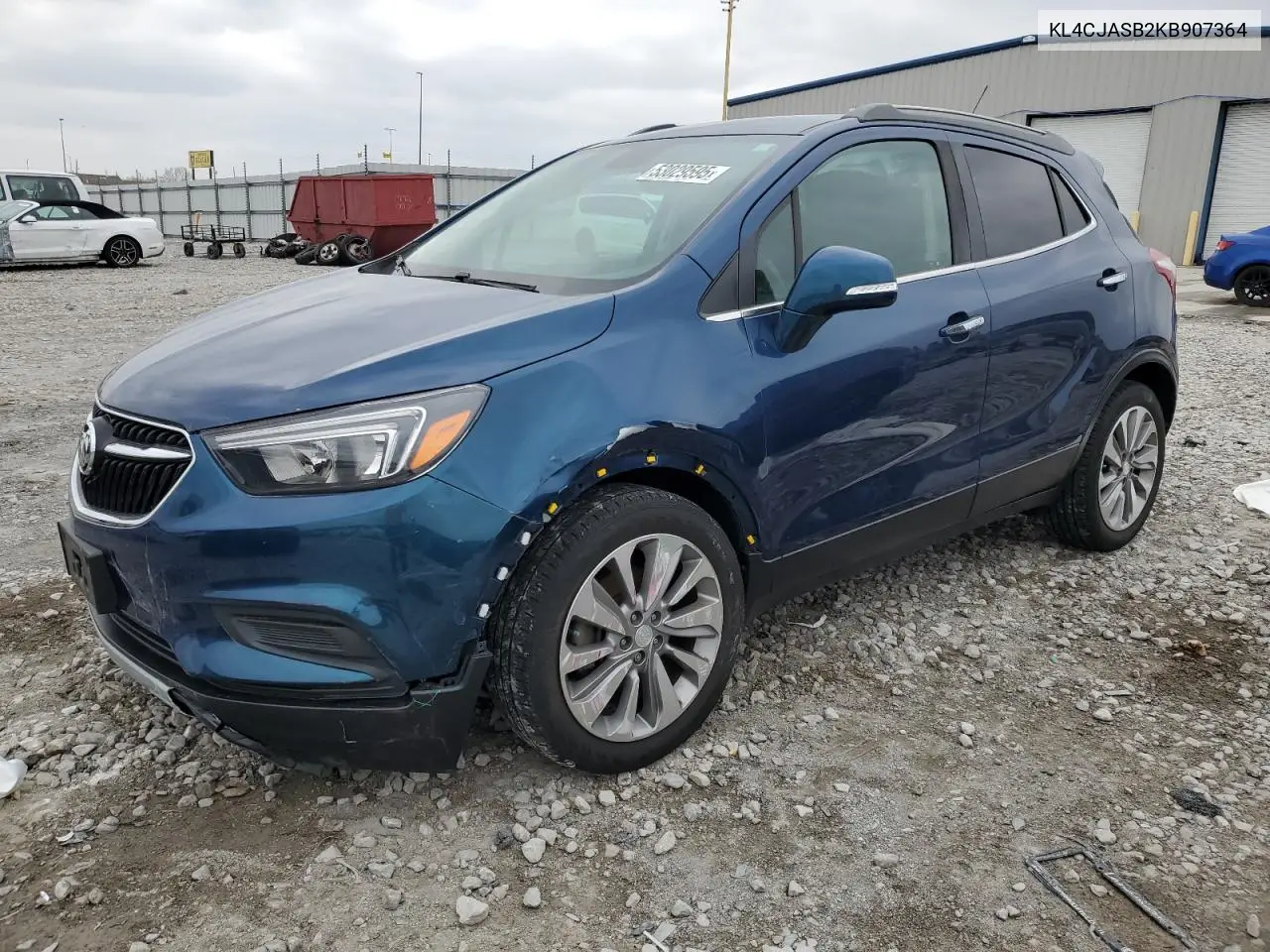 2019 Buick Encore Preferred VIN: KL4CJASB2KB907364 Lot: 53029595