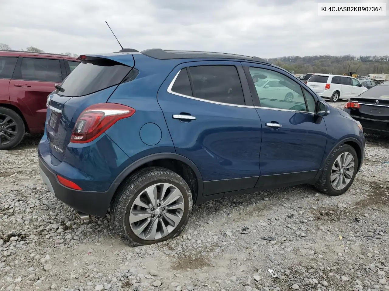 2019 Buick Encore Preferred VIN: KL4CJASB2KB907364 Lot: 53029595
