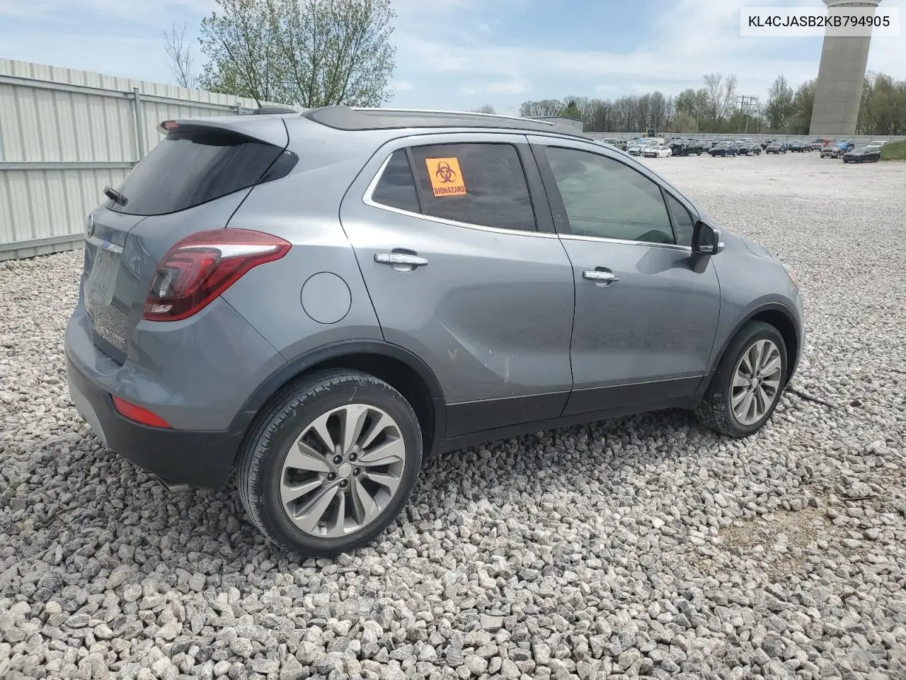 2019 Buick Encore Preferred VIN: KL4CJASB2KB794905 Lot: 53810685