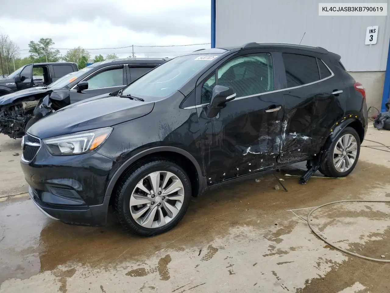 2019 Buick Encore Preferred VIN: KL4CJASB3KB790619 Lot: 54307025
