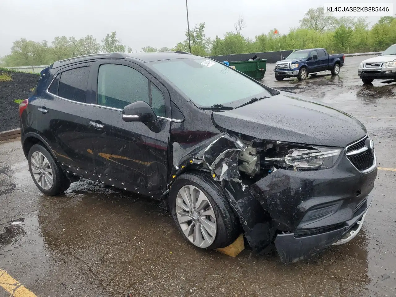 2019 Buick Encore Preferred VIN: KL4CJASB2KB885446 Lot: 55140485