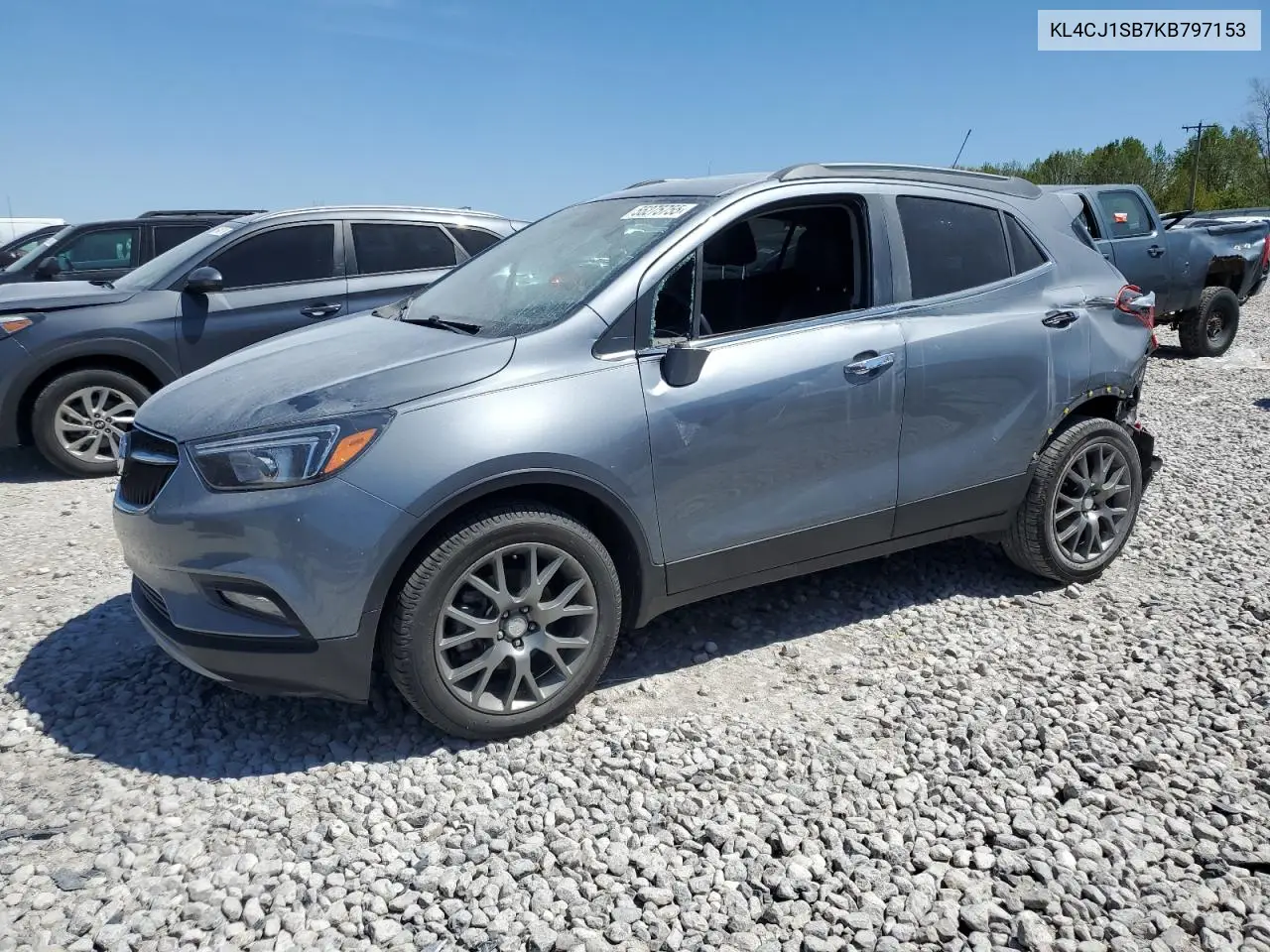 2019 Buick Encore Sport Touring VIN: KL4CJ1SB7KB797153 Lot: 55275755