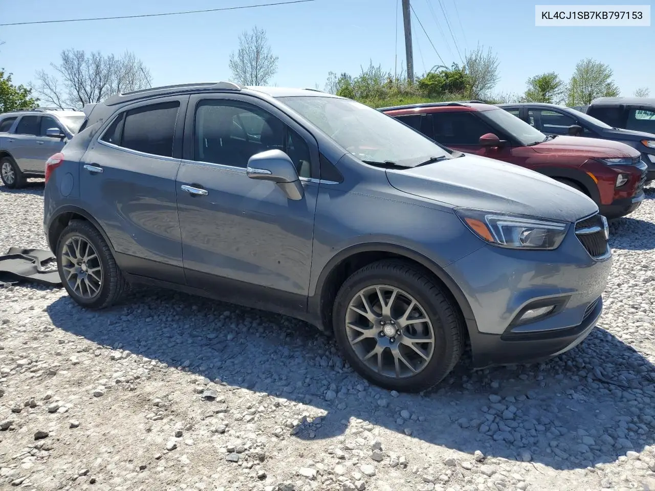 2019 Buick Encore Sport Touring VIN: KL4CJ1SB7KB797153 Lot: 55275755