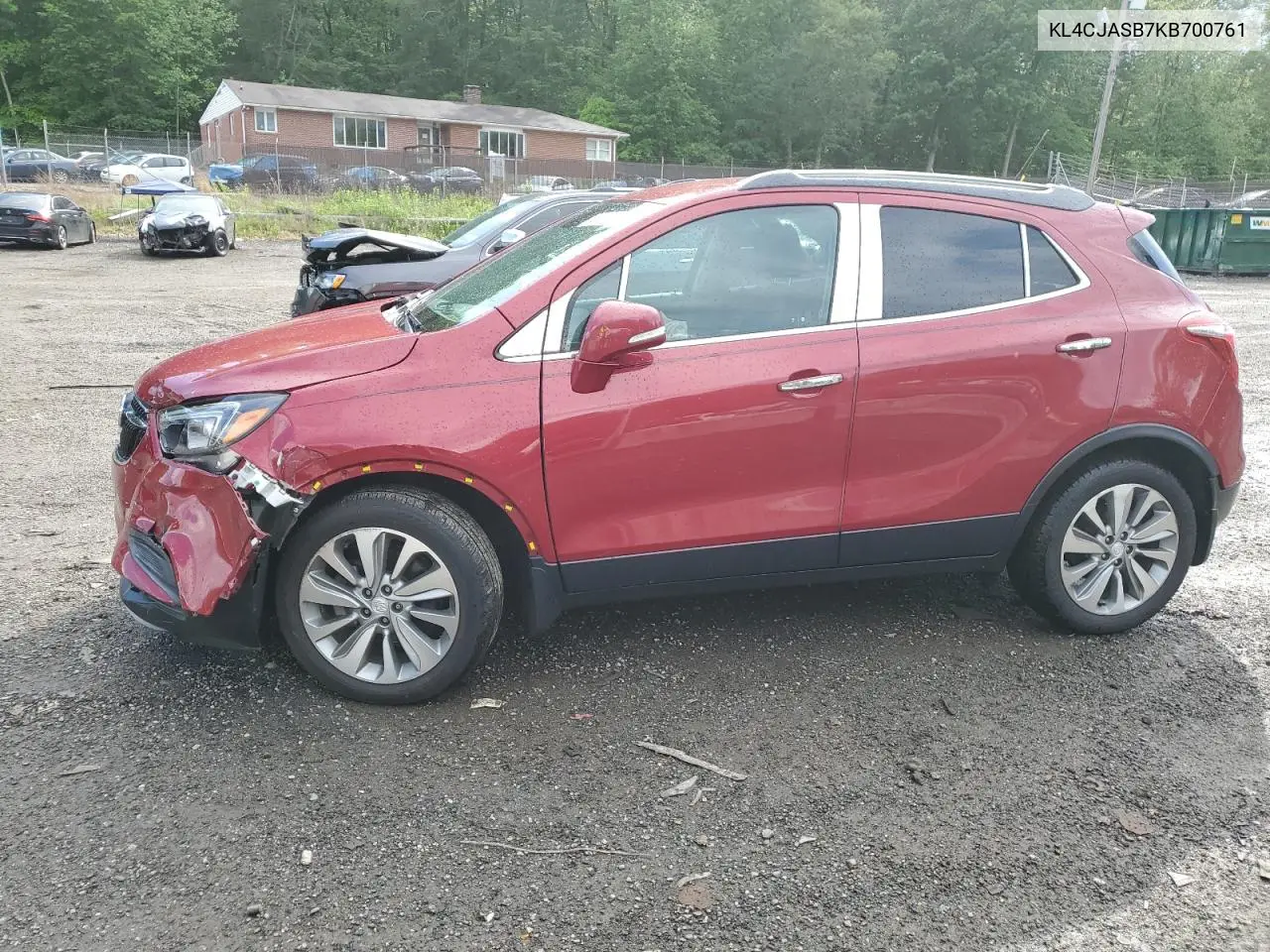 2019 Buick Encore Preferred VIN: KL4CJASB7KB700761 Lot: 55920765
