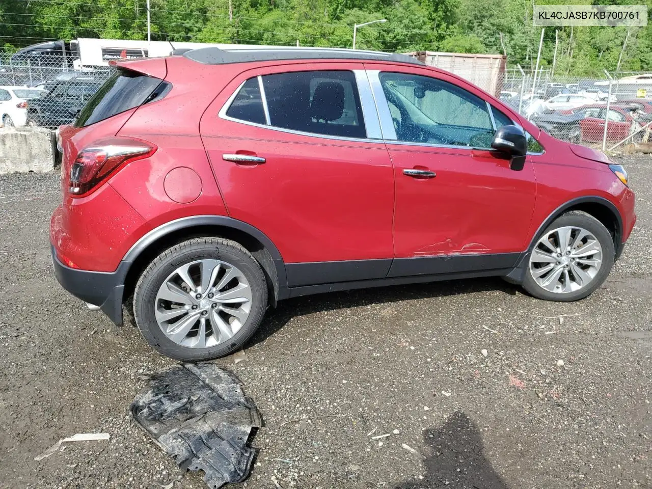 2019 Buick Encore Preferred VIN: KL4CJASB7KB700761 Lot: 55920765