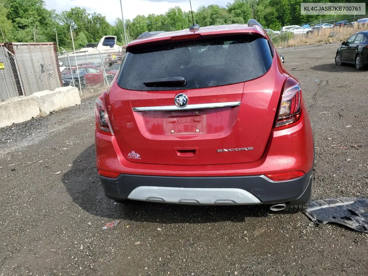 2019 Buick Encore Preferred VIN: KL4CJASB7KB700761 Lot: 55920765