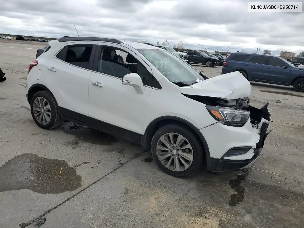 2019 Buick Encore Preferred VIN: KL4CJASB6KB956714 Lot: 56122485