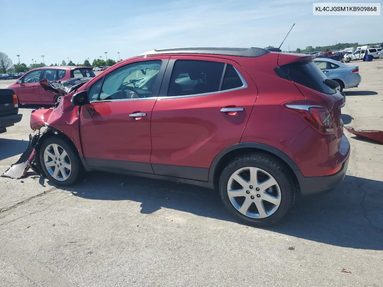 2019 Buick Encore Essence VIN: KL4CJGSM1KB909868 Lot: 56150565