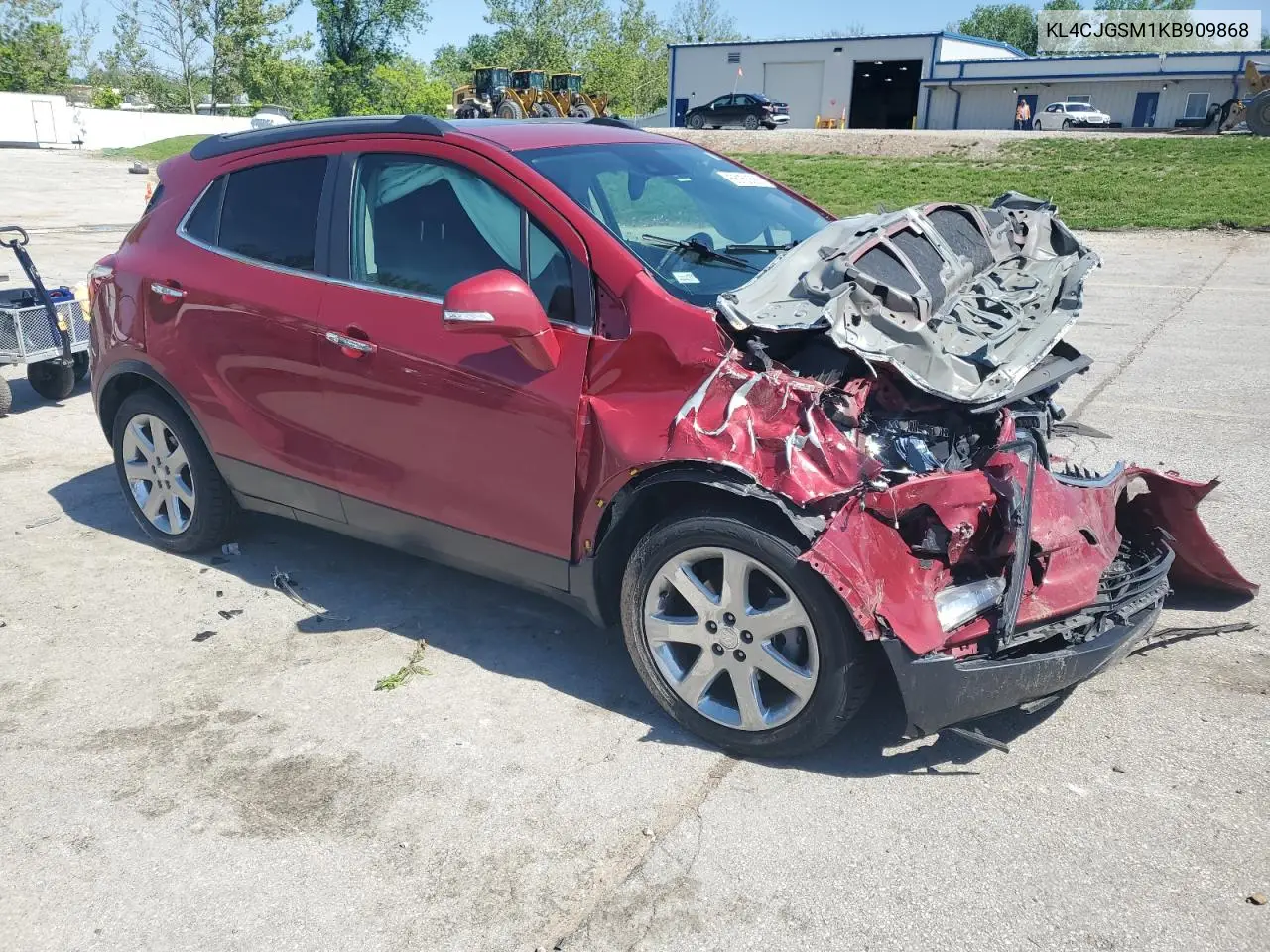 2019 Buick Encore Essence VIN: KL4CJGSM1KB909868 Lot: 56150565