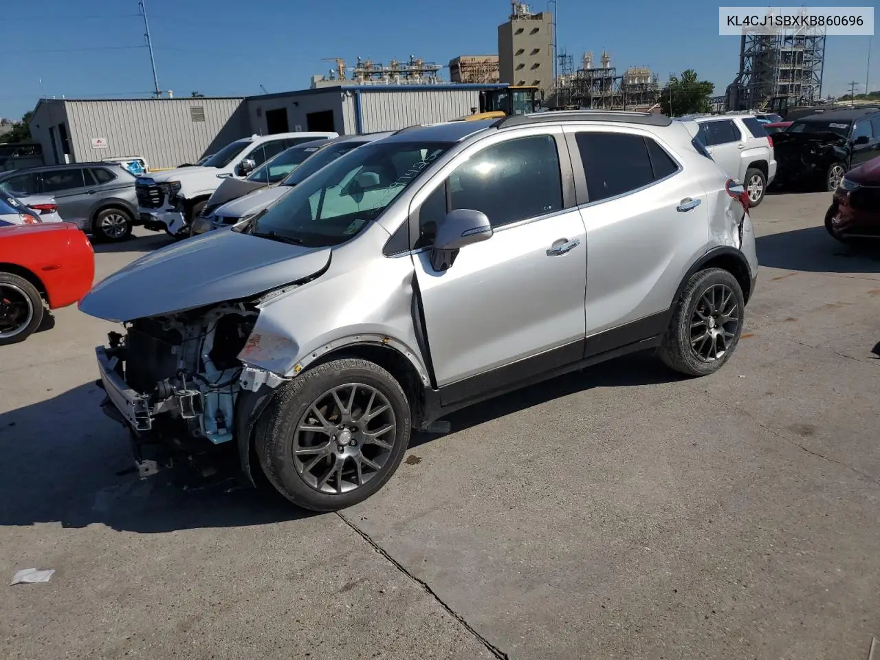 2019 Buick Encore Sport Touring VIN: KL4CJ1SBXKB860696 Lot: 56397425