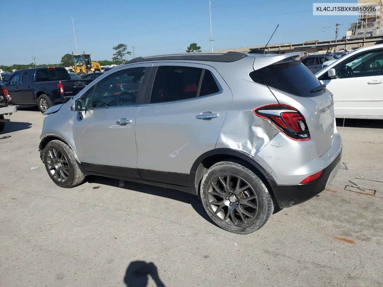 2019 Buick Encore Sport Touring VIN: KL4CJ1SBXKB860696 Lot: 56397425