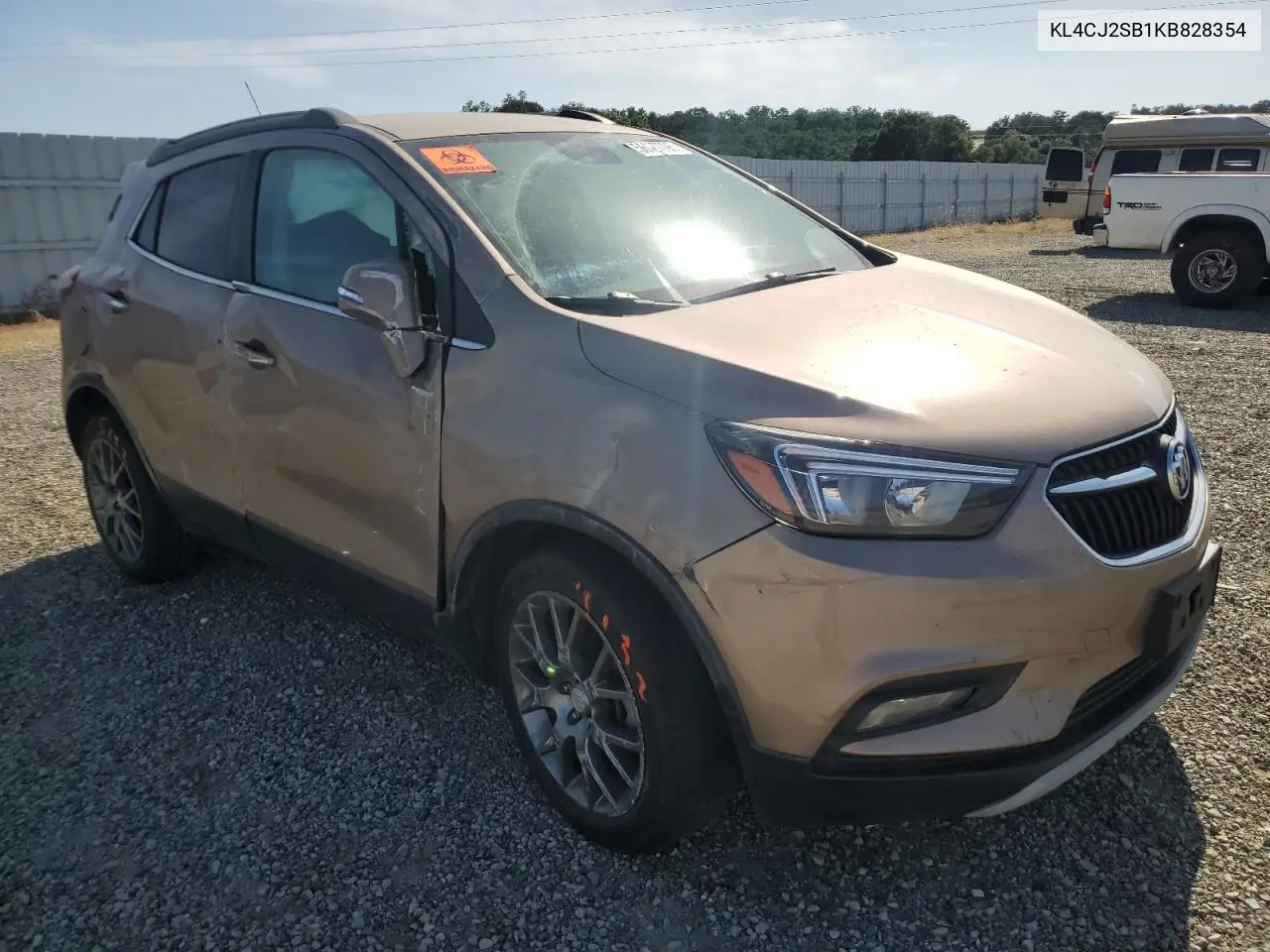 2019 Buick Encore Sport Touring VIN: KL4CJ2SB1KB828354 Lot: 56427795