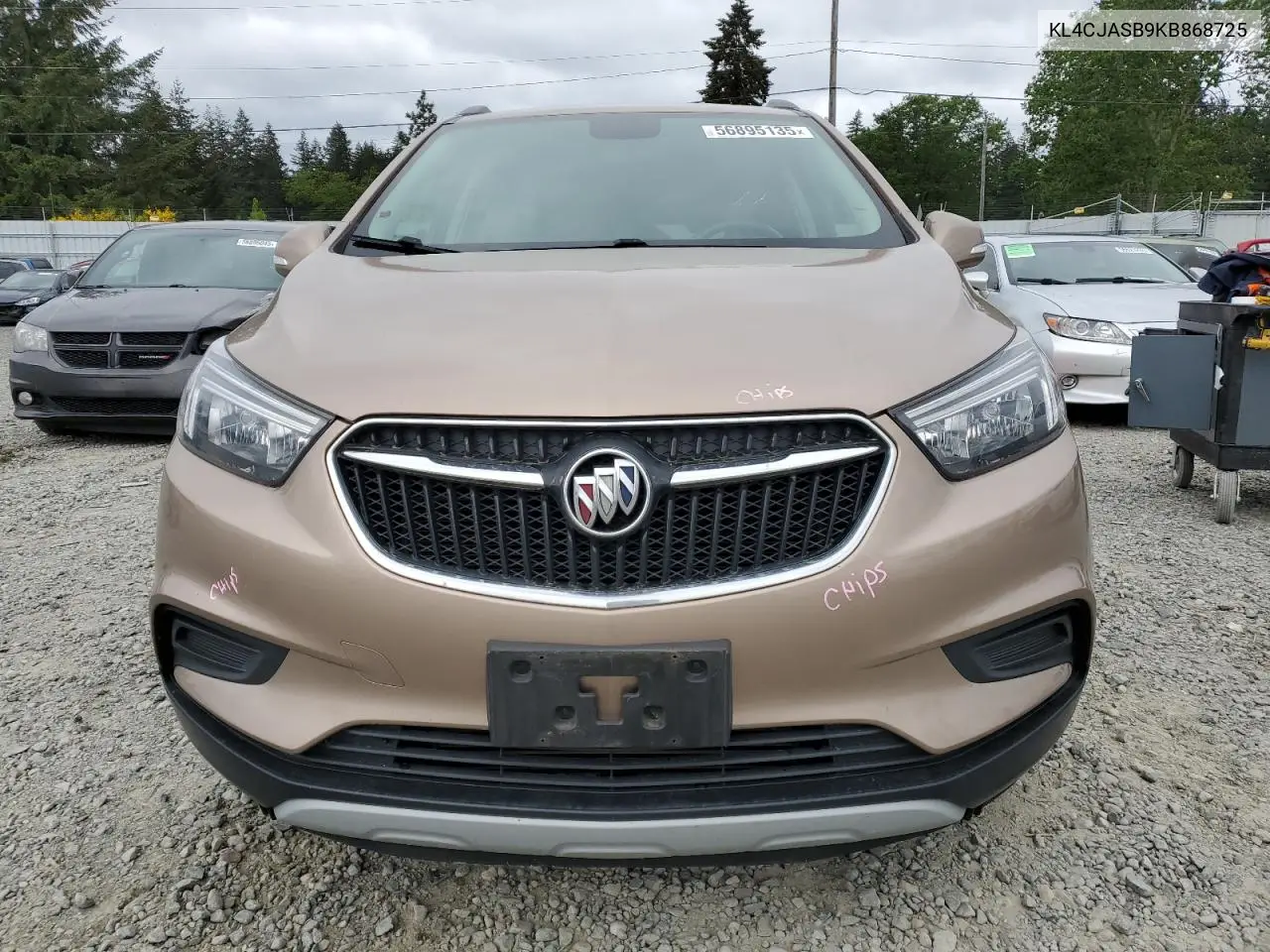 2019 Buick Encore Preferred VIN: KL4CJASB9KB868725 Lot: 56895135