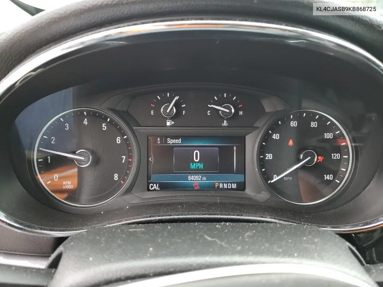2019 Buick Encore Preferred VIN: KL4CJASB9KB868725 Lot: 56895135