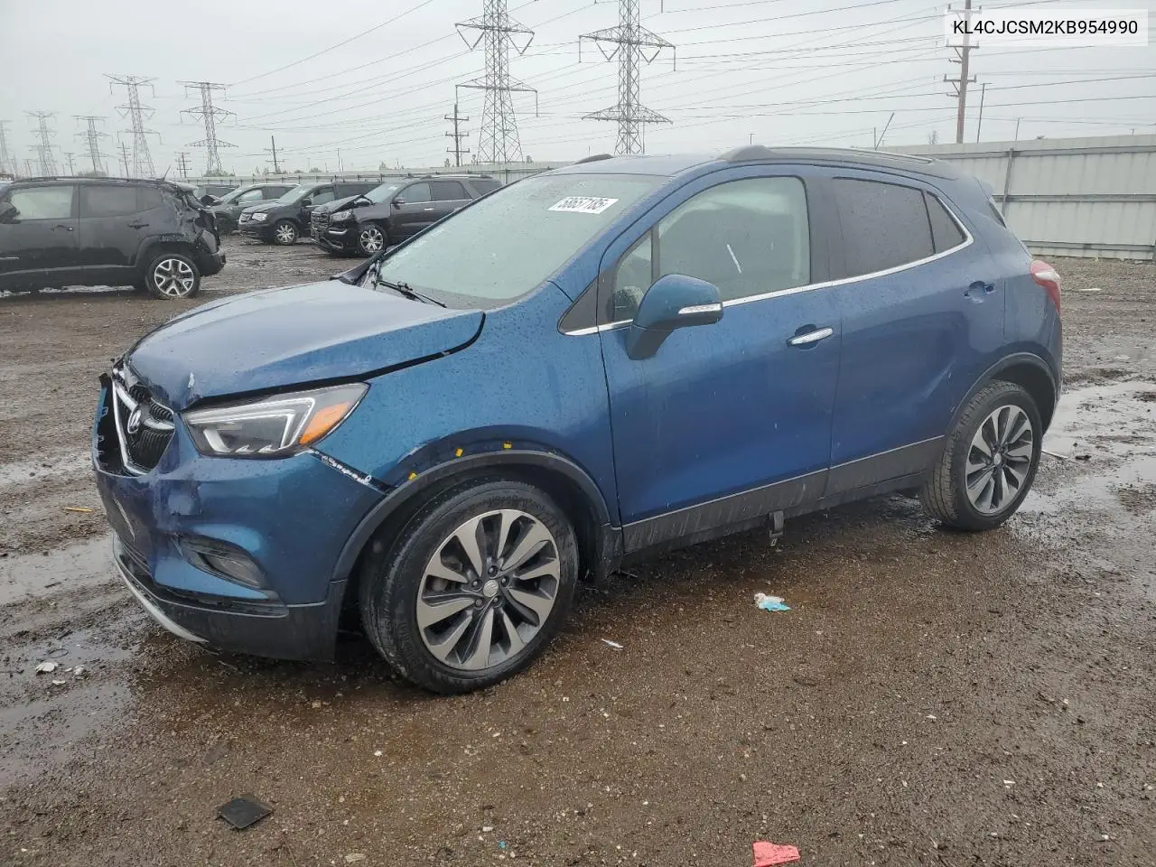 2019 Buick Encore Essence VIN: KL4CJCSM2KB954990 Lot: 58657185