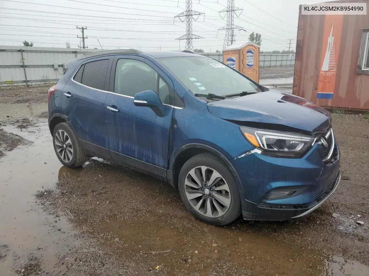 2019 Buick Encore Essence VIN: KL4CJCSM2KB954990 Lot: 58657185