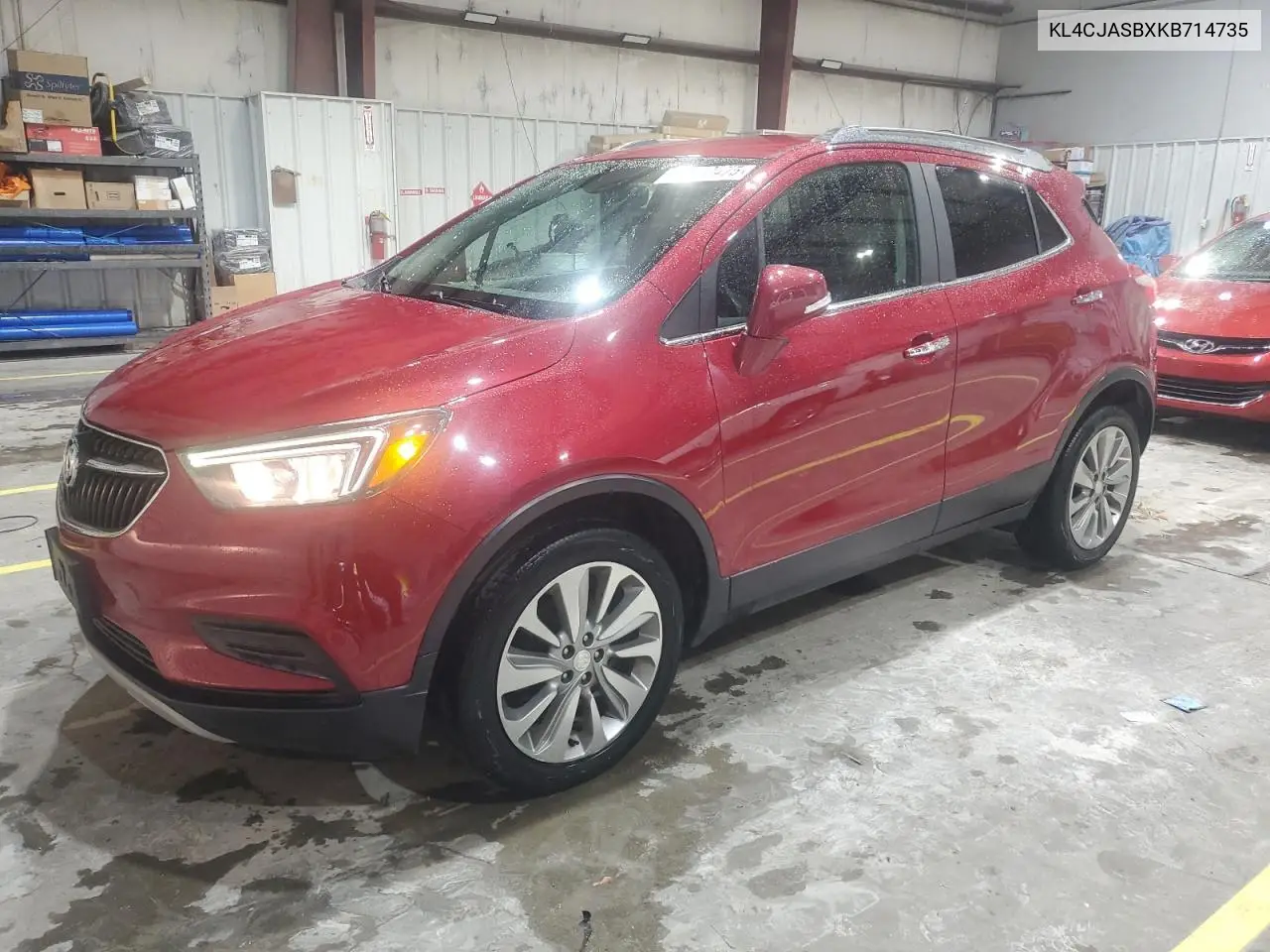 2019 Buick Encore Preferred VIN: KL4CJASBXKB714735 Lot: 61802475
