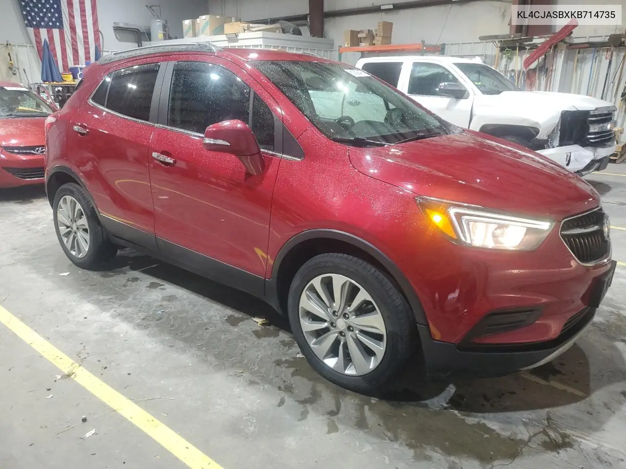 2019 Buick Encore Preferred VIN: KL4CJASBXKB714735 Lot: 61802475