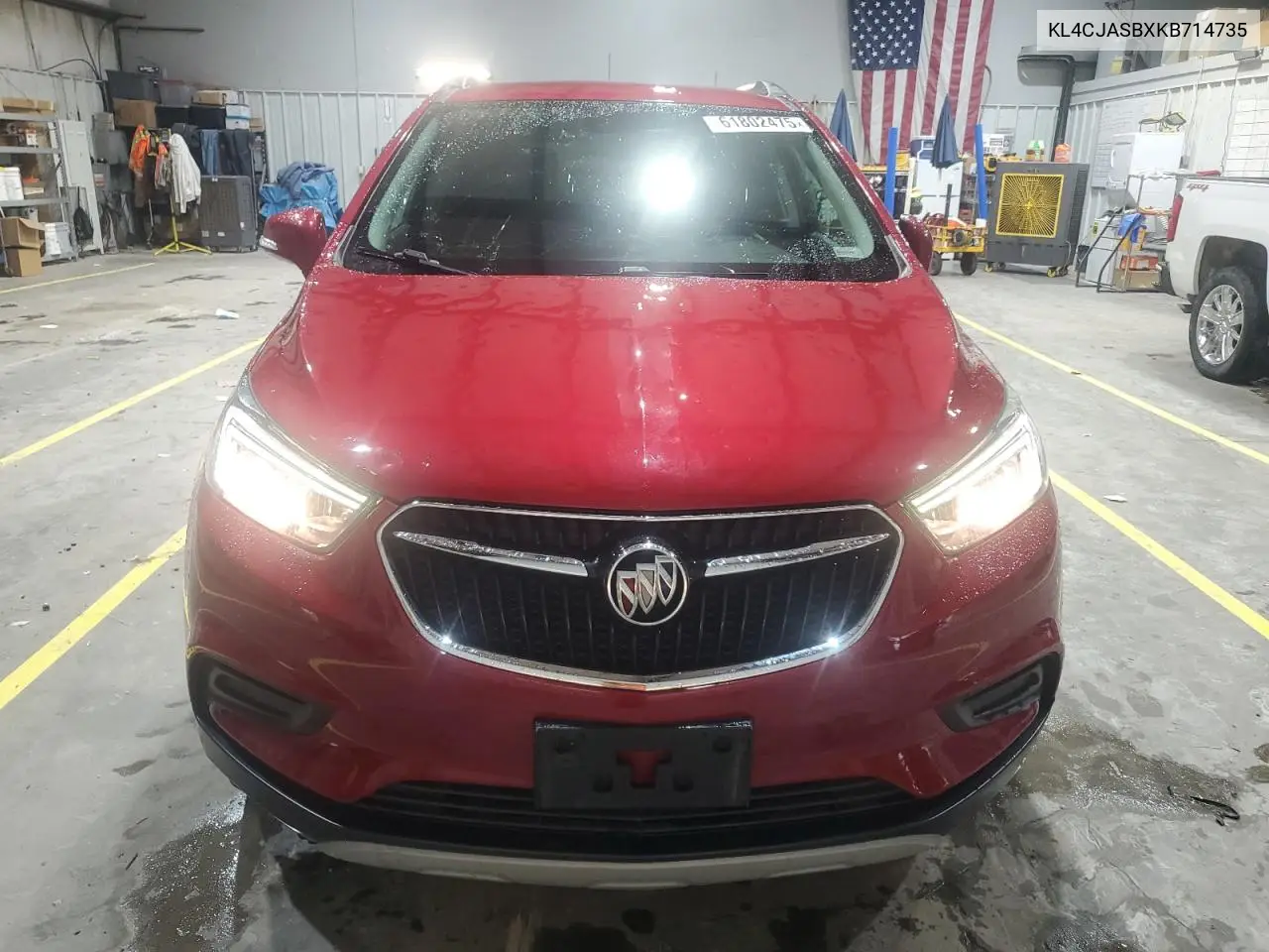 2019 Buick Encore Preferred VIN: KL4CJASBXKB714735 Lot: 61802475