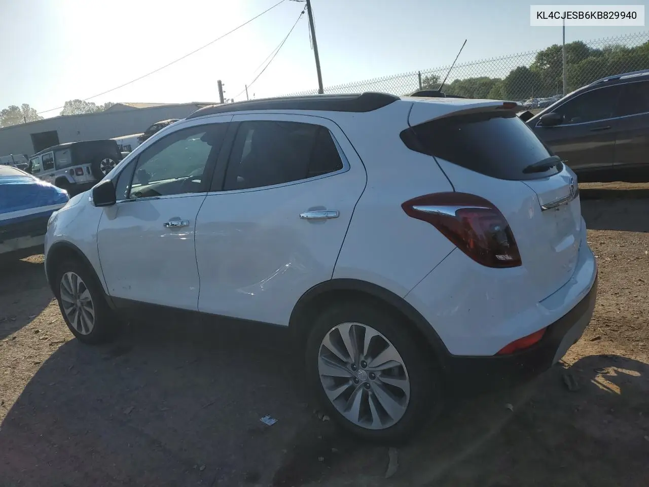 2019 Buick Encore Preferred VIN: KL4CJESB6KB829940 Lot: 61898965