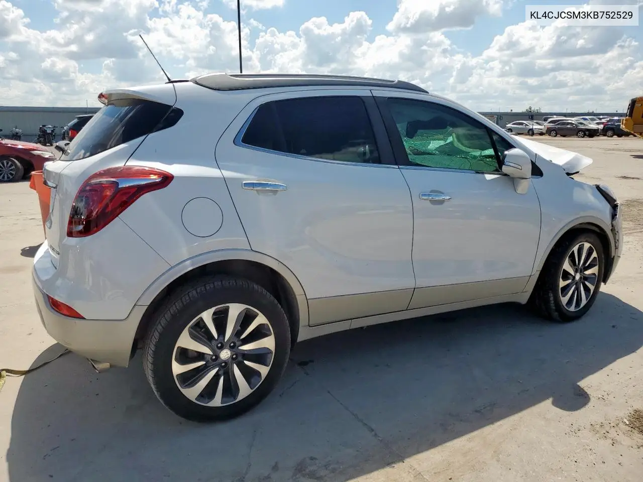 2019 Buick Encore Essence VIN: KL4CJCSM3KB752529 Lot: 62071245