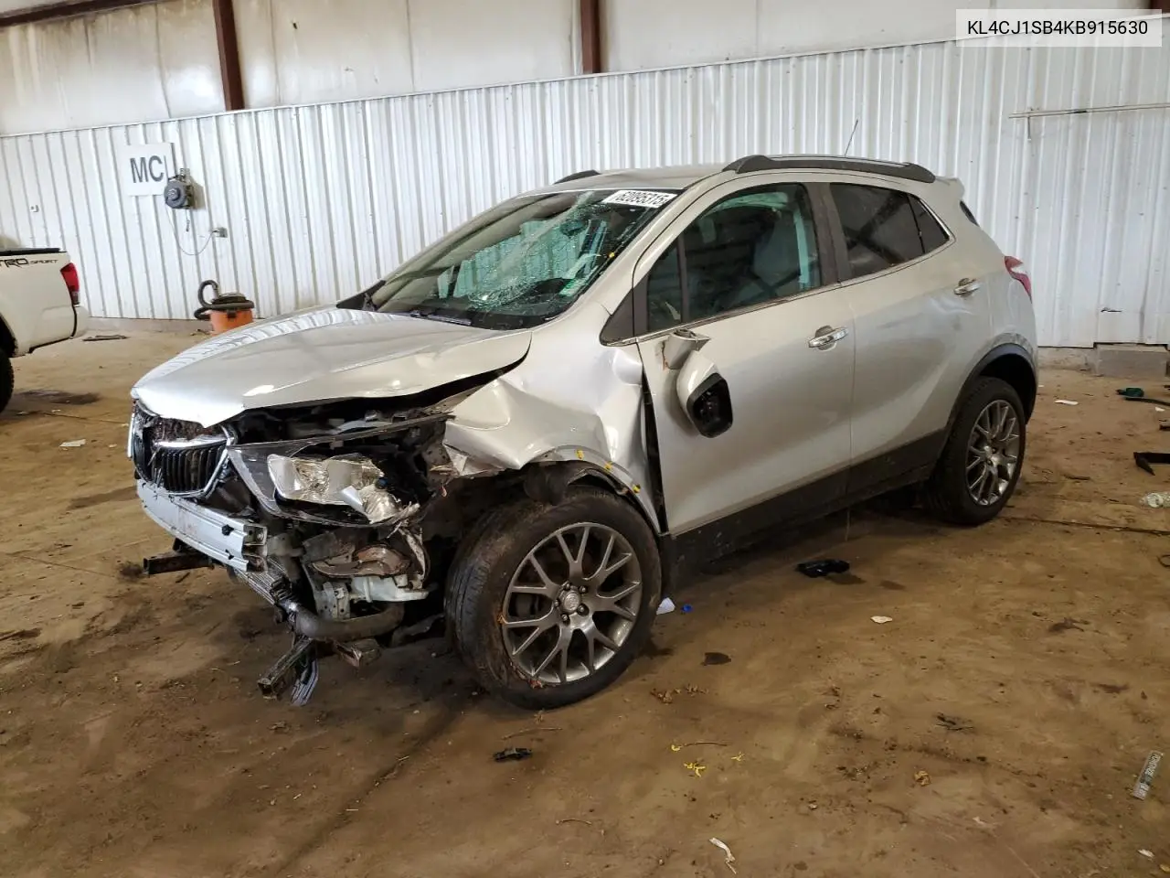2019 Buick Encore Sport Touring VIN: KL4CJ1SB4KB915630 Lot: 62095315