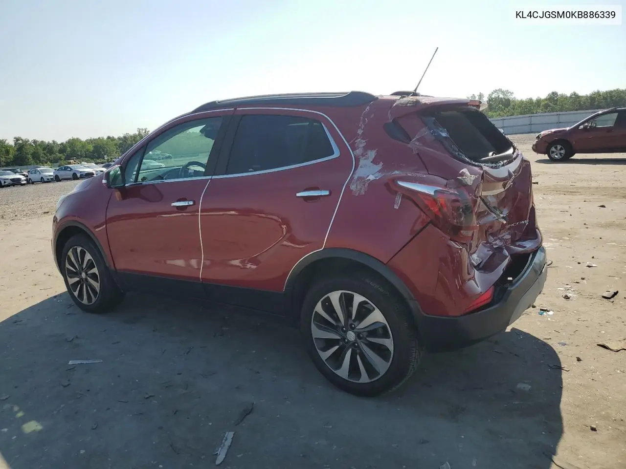2019 Buick Encore Essence VIN: KL4CJGSM0KB886339 Lot: 62251435