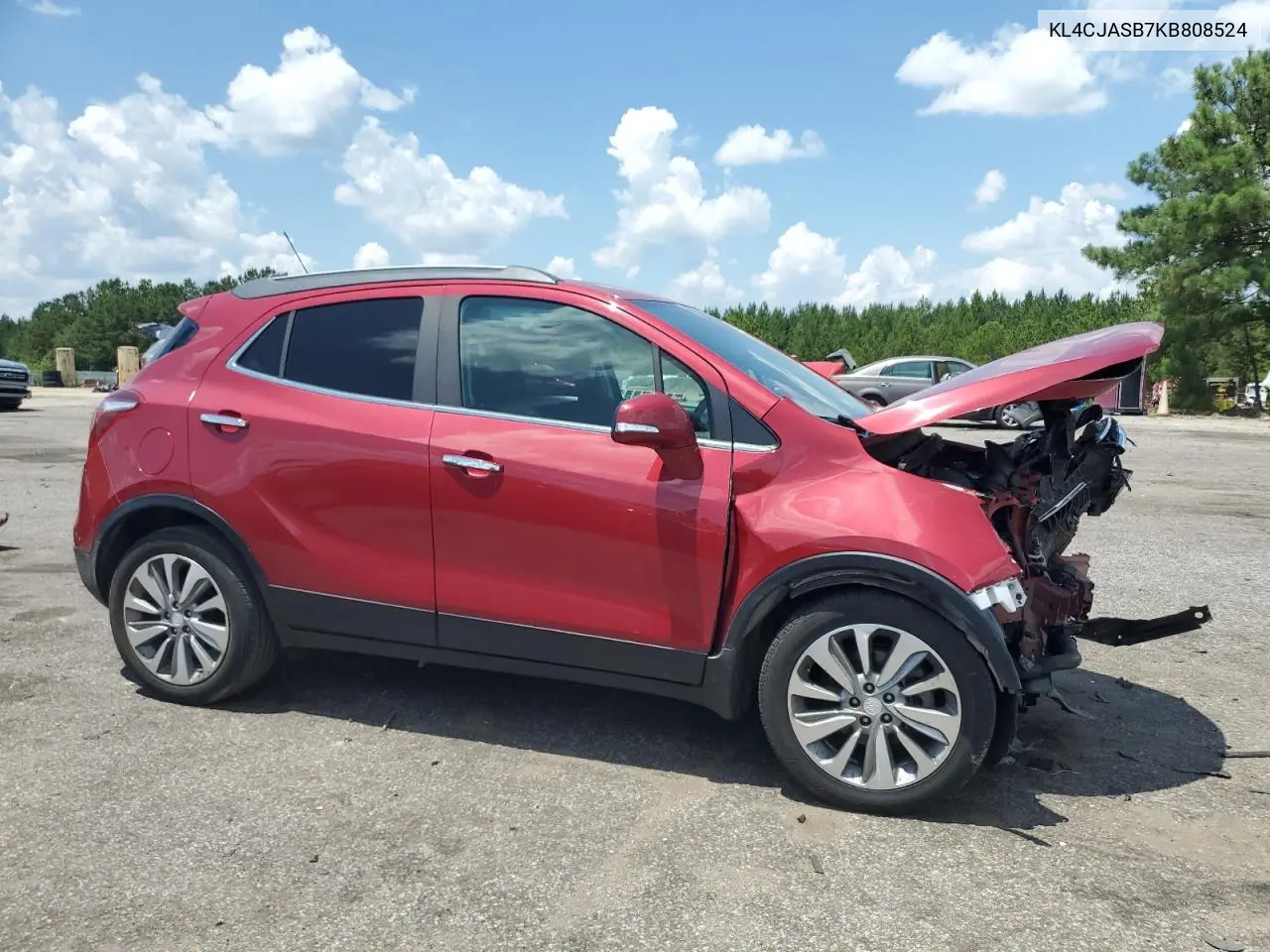 2019 Buick Encore Preferred VIN: KL4CJASB7KB808524 Lot: 62277895