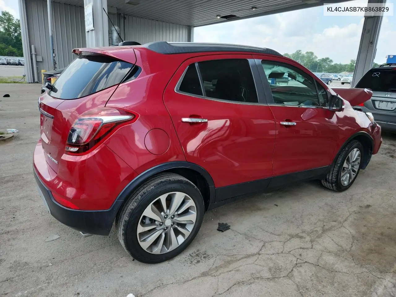 2019 Buick Encore Preferred VIN: KL4CJASB7KB863829 Lot: 62349235