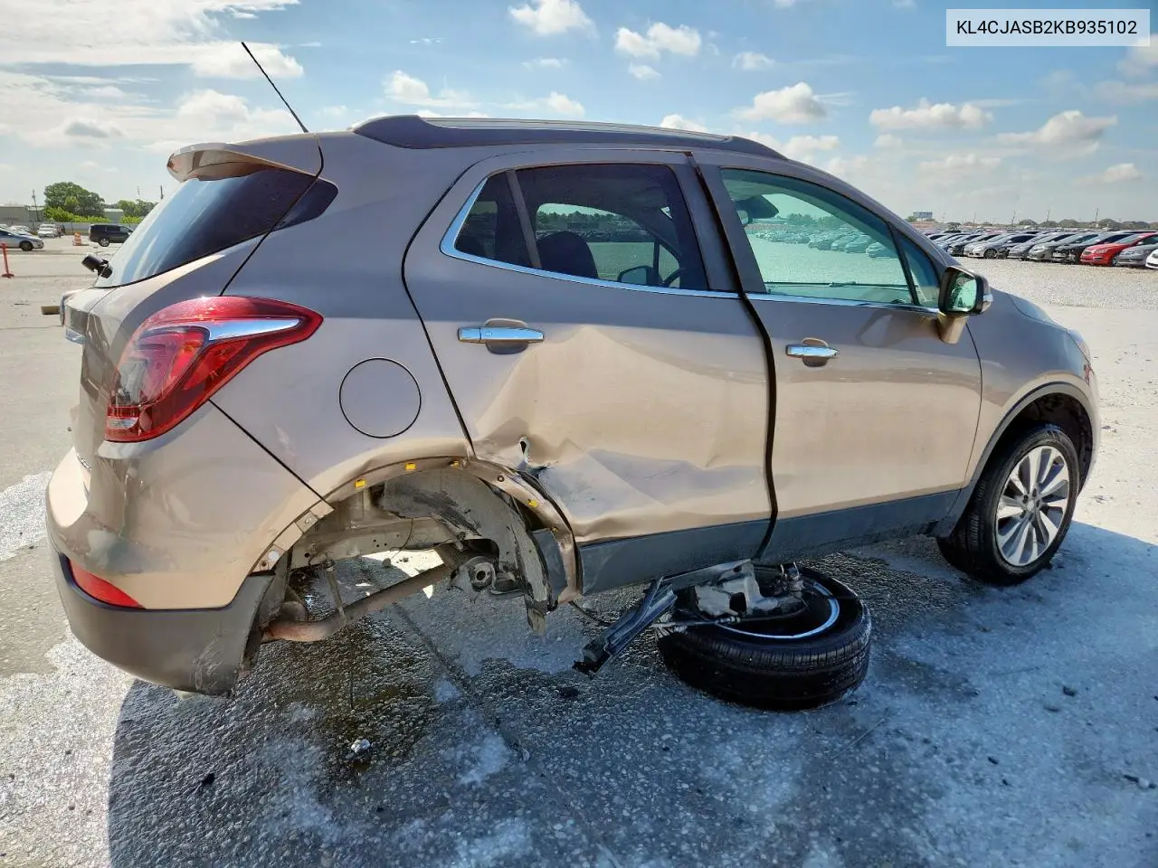 2019 Buick Encore Preferred VIN: KL4CJASB2KB935102 Lot: 62356235