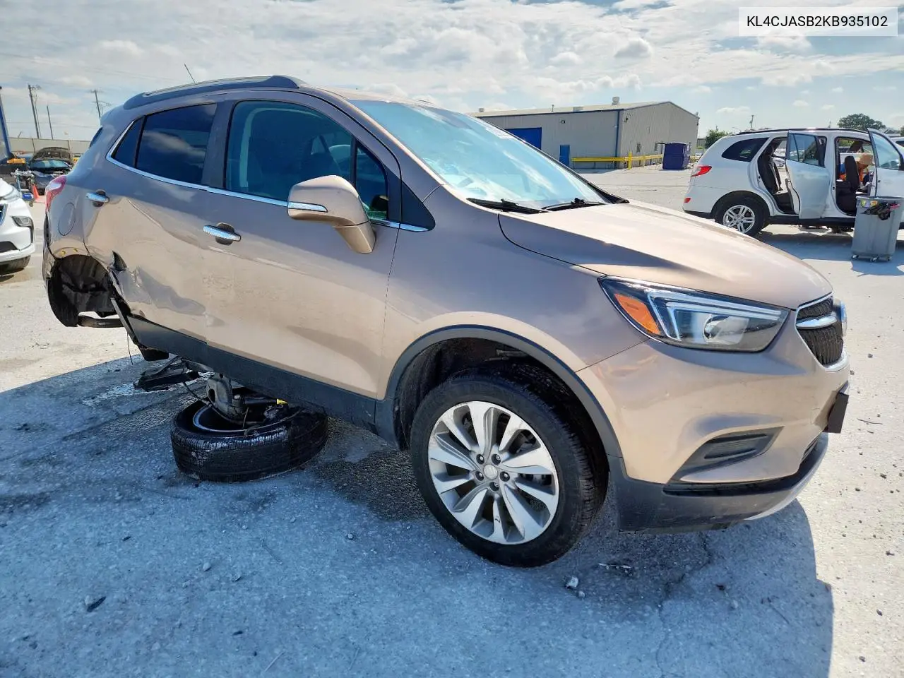 2019 Buick Encore Preferred VIN: KL4CJASB2KB935102 Lot: 62356235