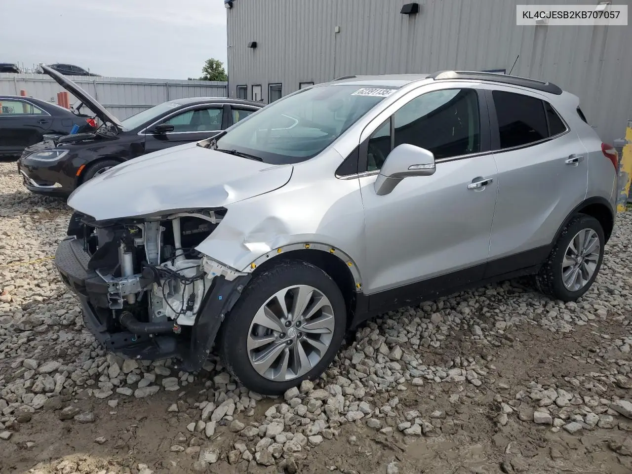 2019 Buick Encore Preferred VIN: KL4CJESB2KB707057 Lot: 62391135