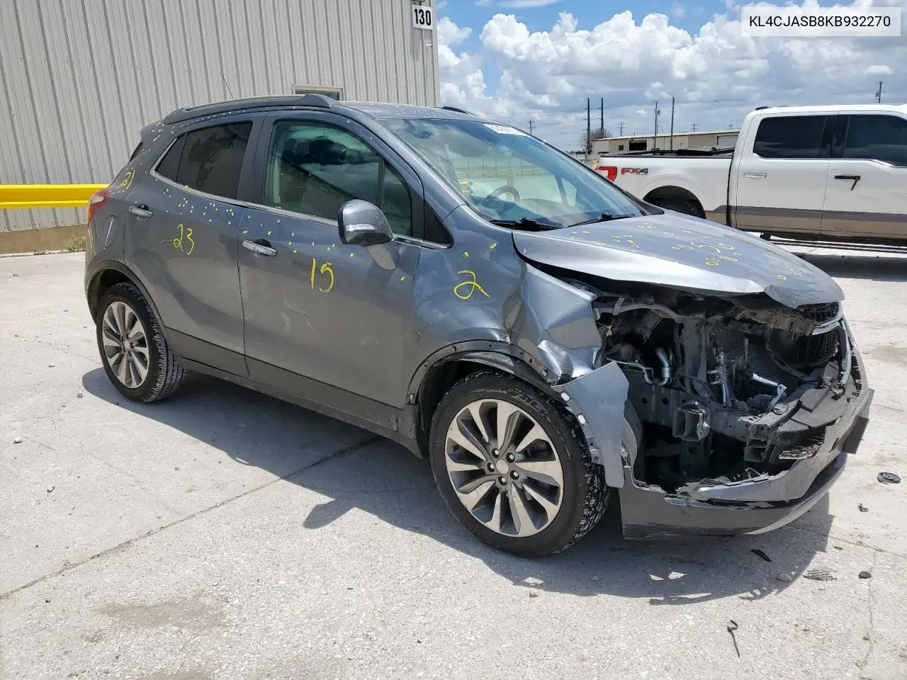 2019 Buick Encore Preferred VIN: KL4CJASB8KB932270 Lot: 62453975