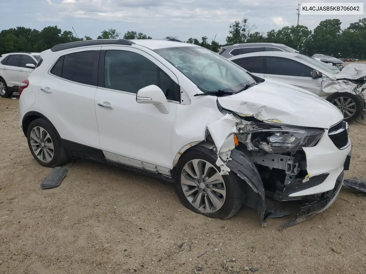 2019 Buick Encore Preferred VIN: KL4CJASB5KB706042 Lot: 62464695