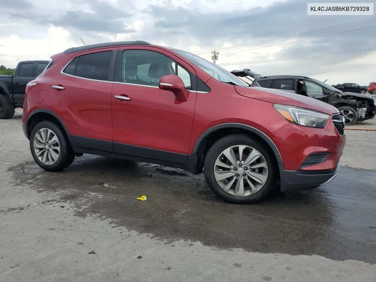 2019 Buick Encore Preferred VIN: KL4CJASB6KB729328 Lot: 62484595