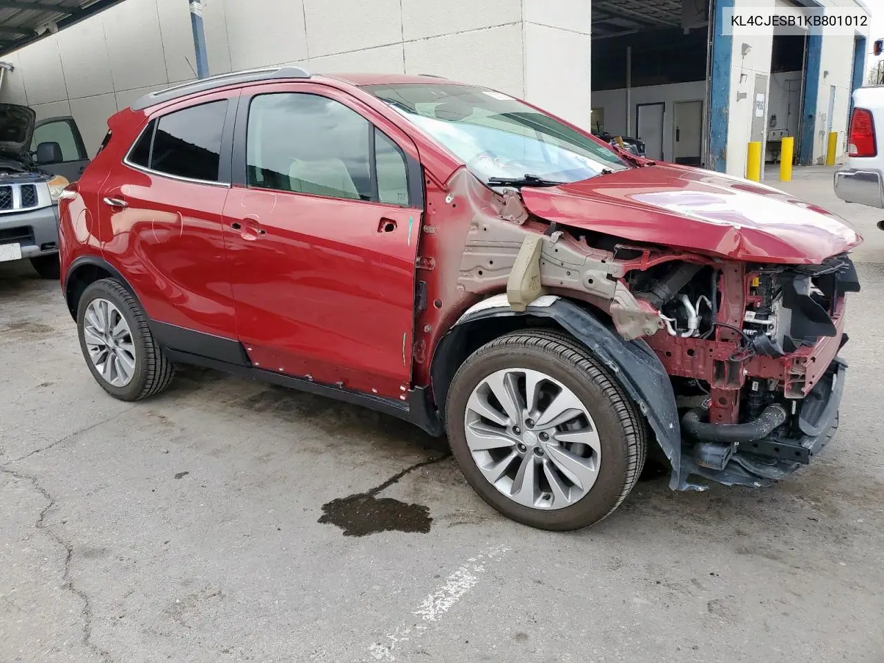 2019 Buick Encore Preferred VIN: KL4CJESB1KB801012 Lot: 62605215