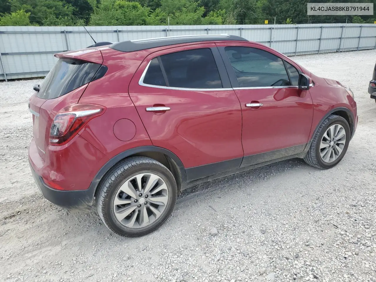 2019 Buick Encore Preferred VIN: KL4CJASB8KB791944 Lot: 62733305