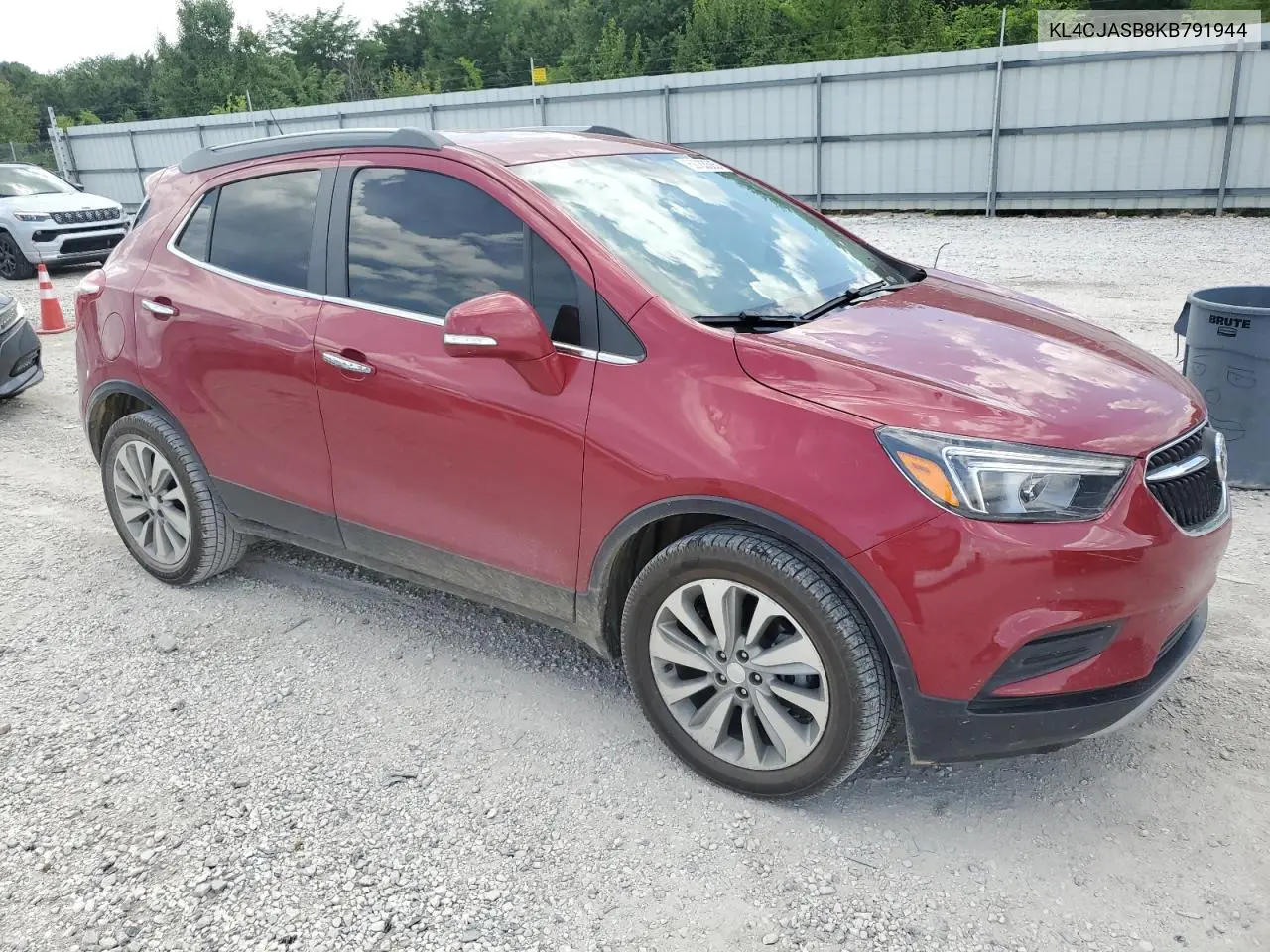 2019 Buick Encore Preferred VIN: KL4CJASB8KB791944 Lot: 62733305