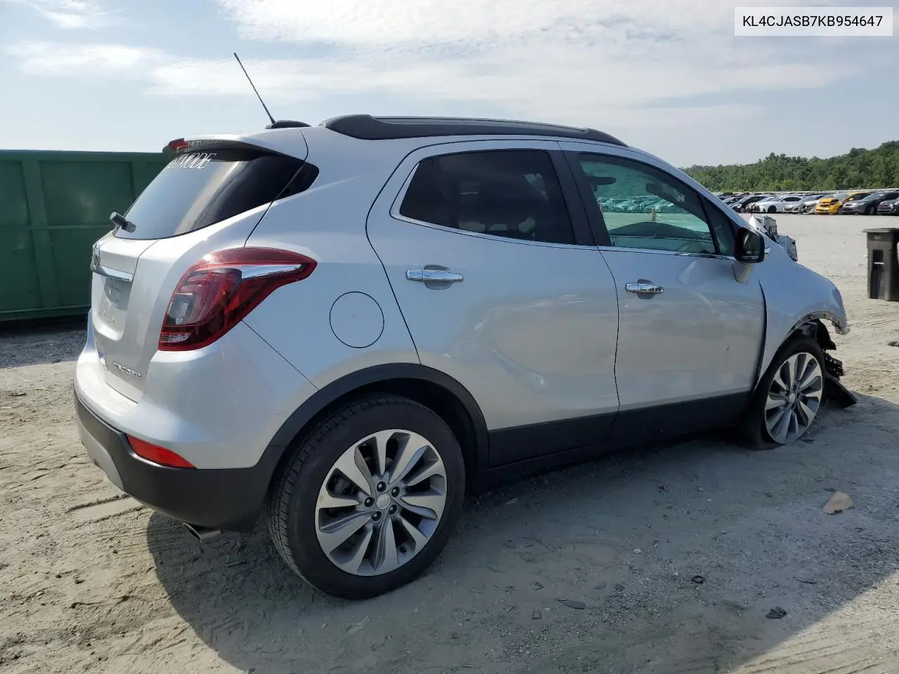2019 Buick Encore Preferred VIN: KL4CJASB7KB954647 Lot: 62746735