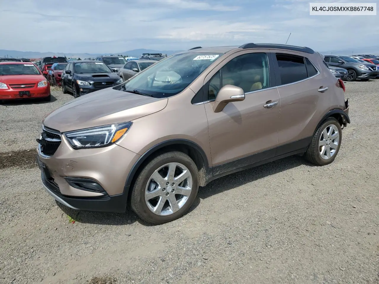 2019 Buick Encore Essence VIN: KL4CJGSMXKB867748 Lot: 62757525